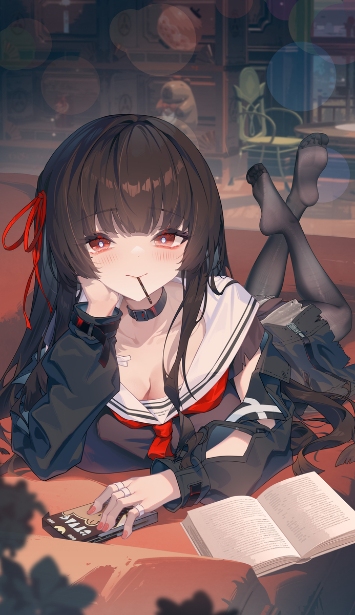 This is a pixiv picture whose title is 旮旯给木里就是这样的.