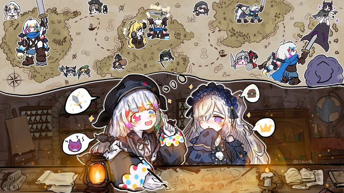 This is a pixiv picture whose title is 新的冒险.