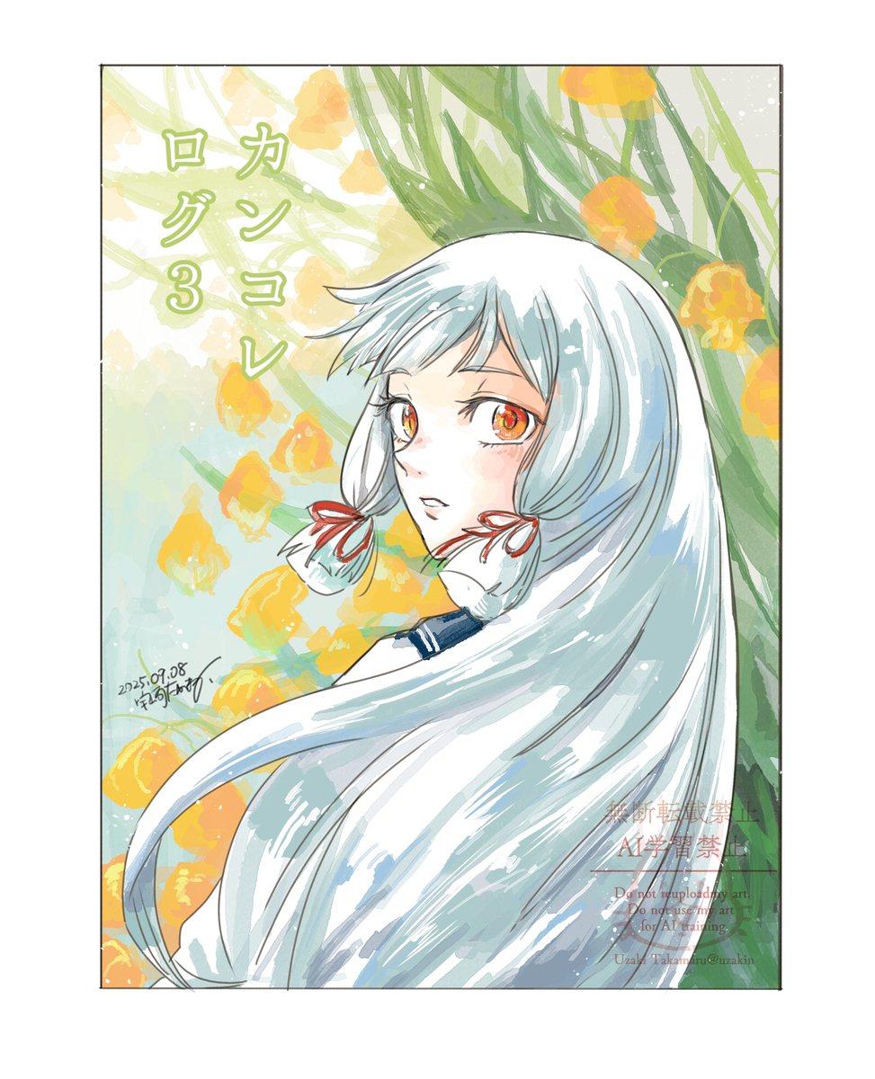 This is a pixiv picture whose title is カンコレログ３.