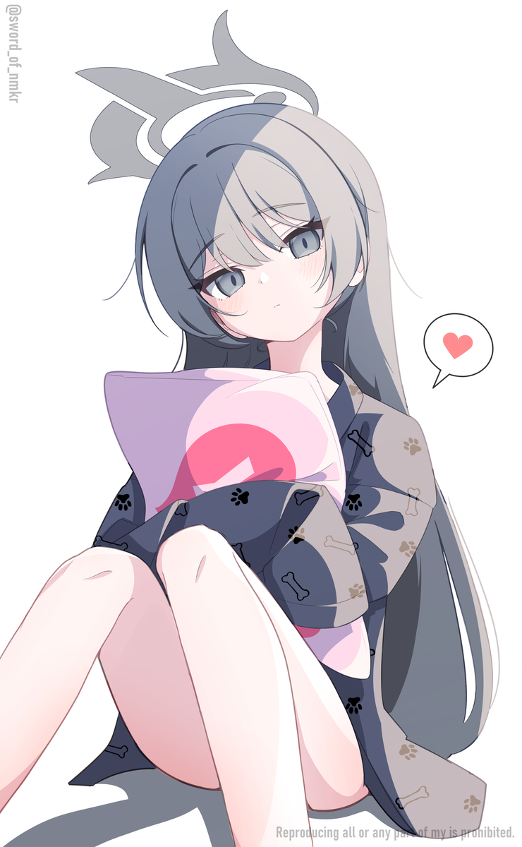 This is a pixiv picture whose title is キサキ（パジャマ）.