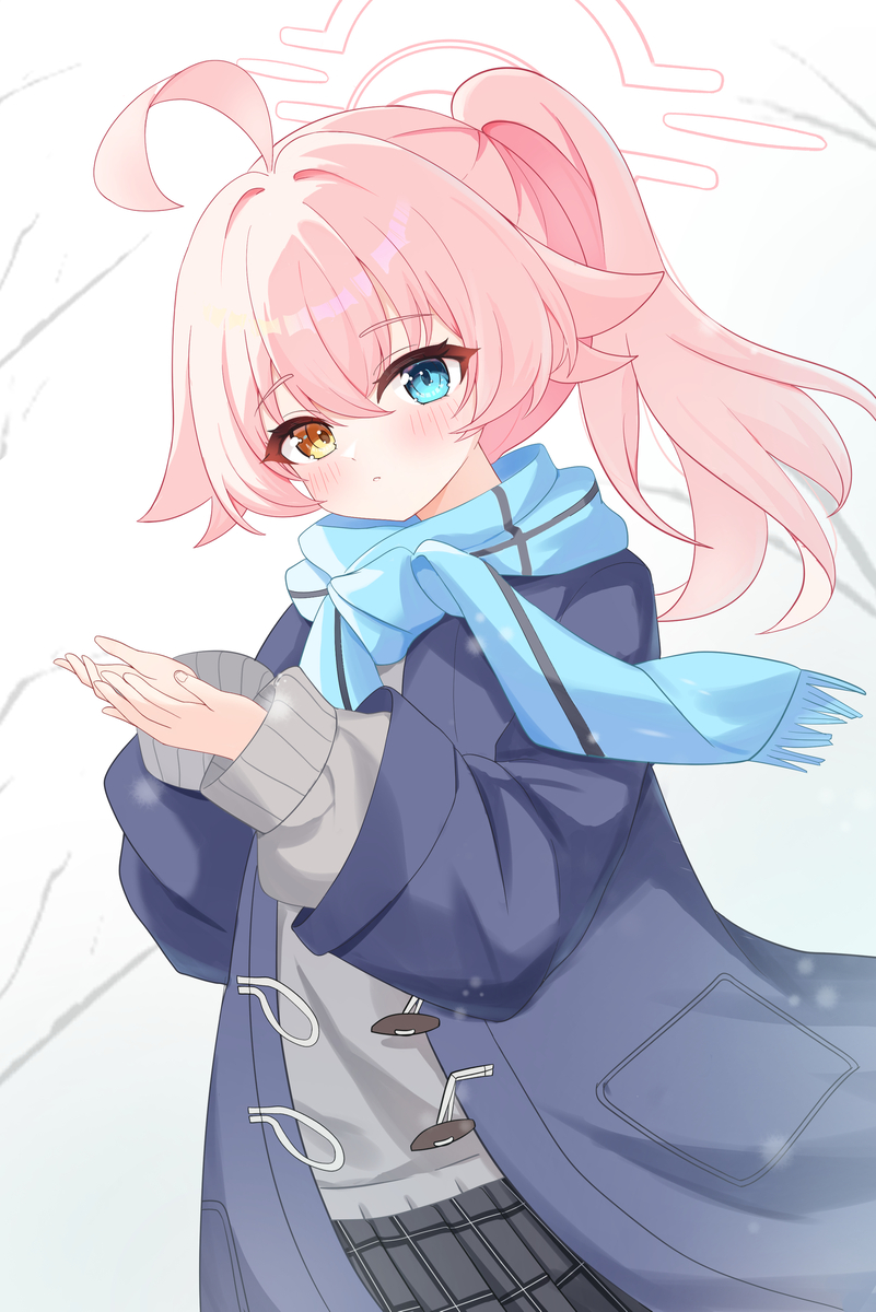 This is a pixiv picture whose title is 冬.