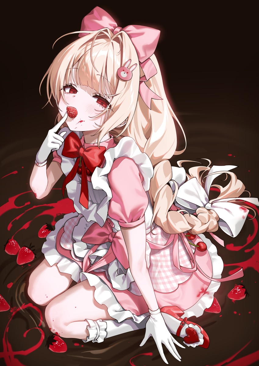 This is a pixiv picture whose title is 【侵食IFシリーズ】クラスト.