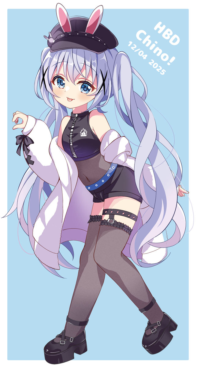 This is a pixiv picture whose title is チノちゃん誕生日おめでとう！！.