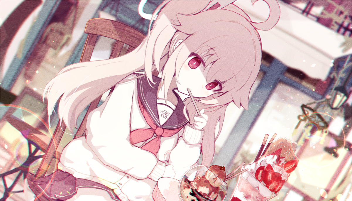 This is a pixiv picture whose title is なてゅ.