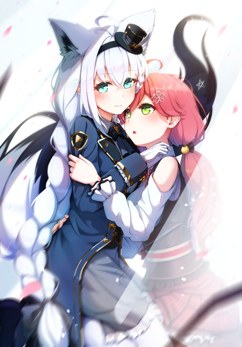 This is a pixiv picture whose title is フブみこさん.