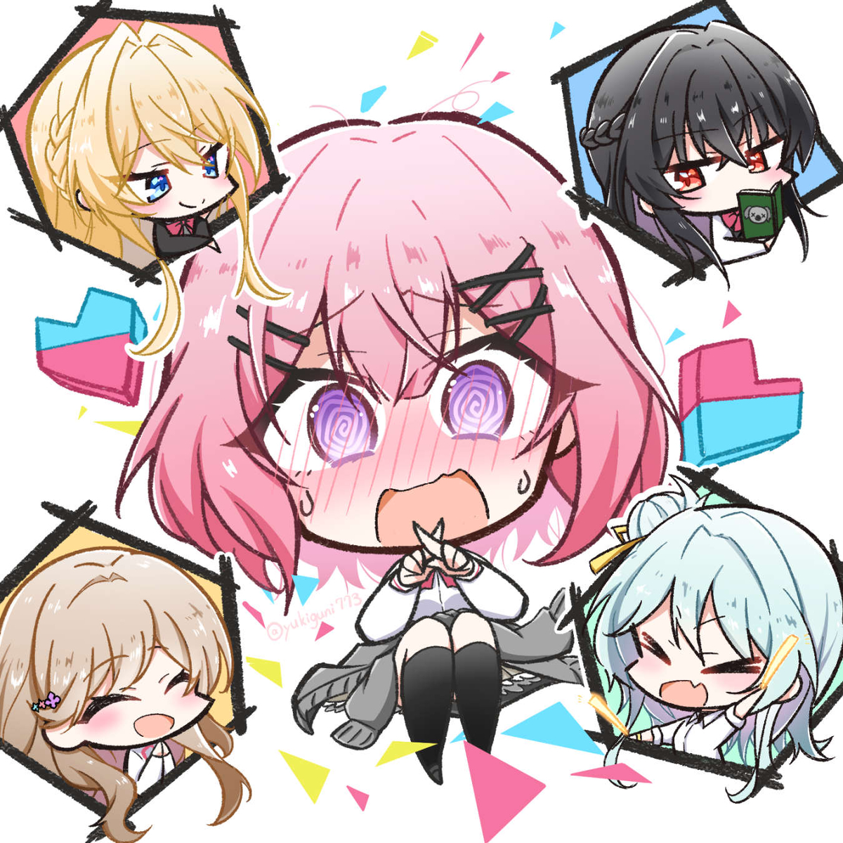 This is a pixiv picture whose title is 無題.