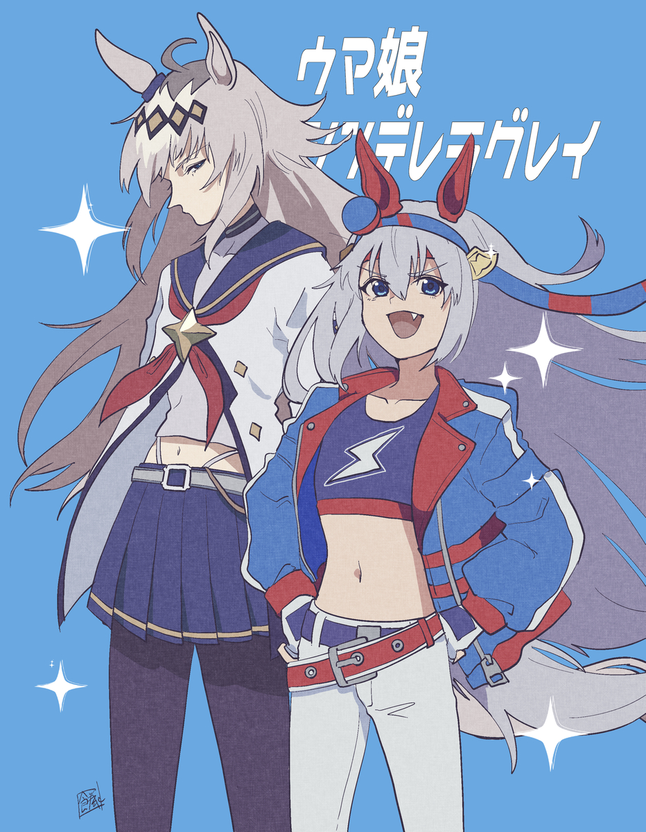 This is a pixiv picture whose title is シンデレラグレイ.