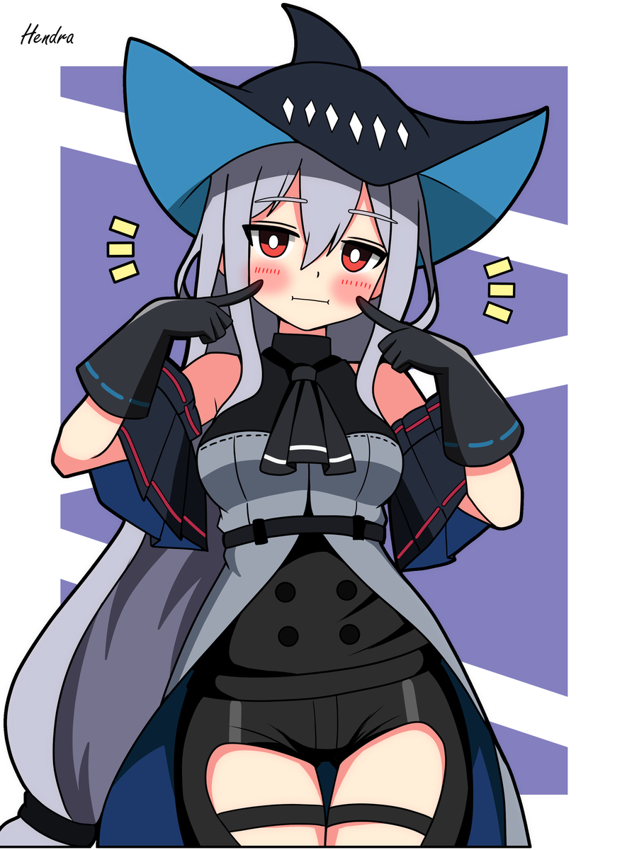 This is a pixiv picture whose title is スカジ.