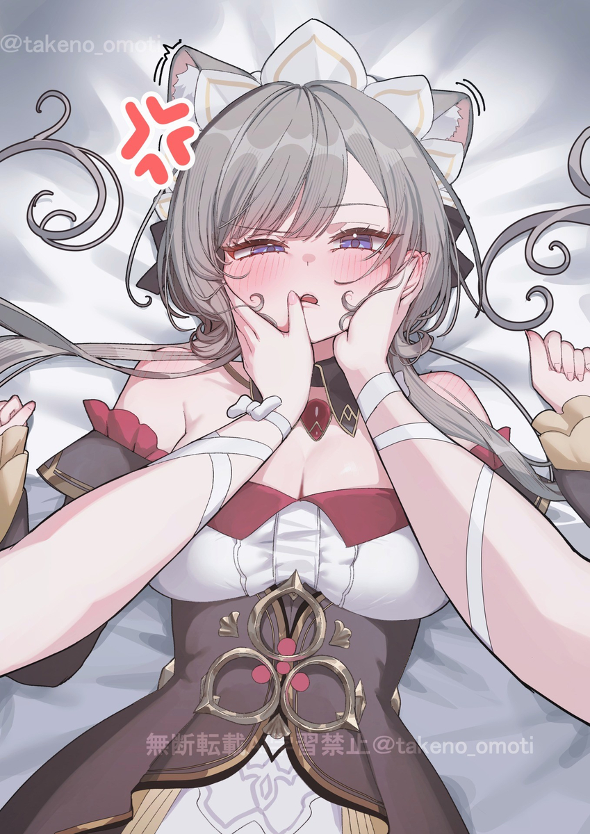 This is a pixiv picture whose title is ネコちゃんサンドローネ.