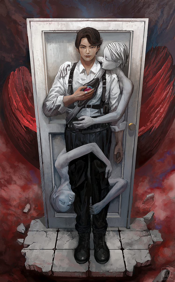 This is a pixiv picture whose title is Forbidden Dream.