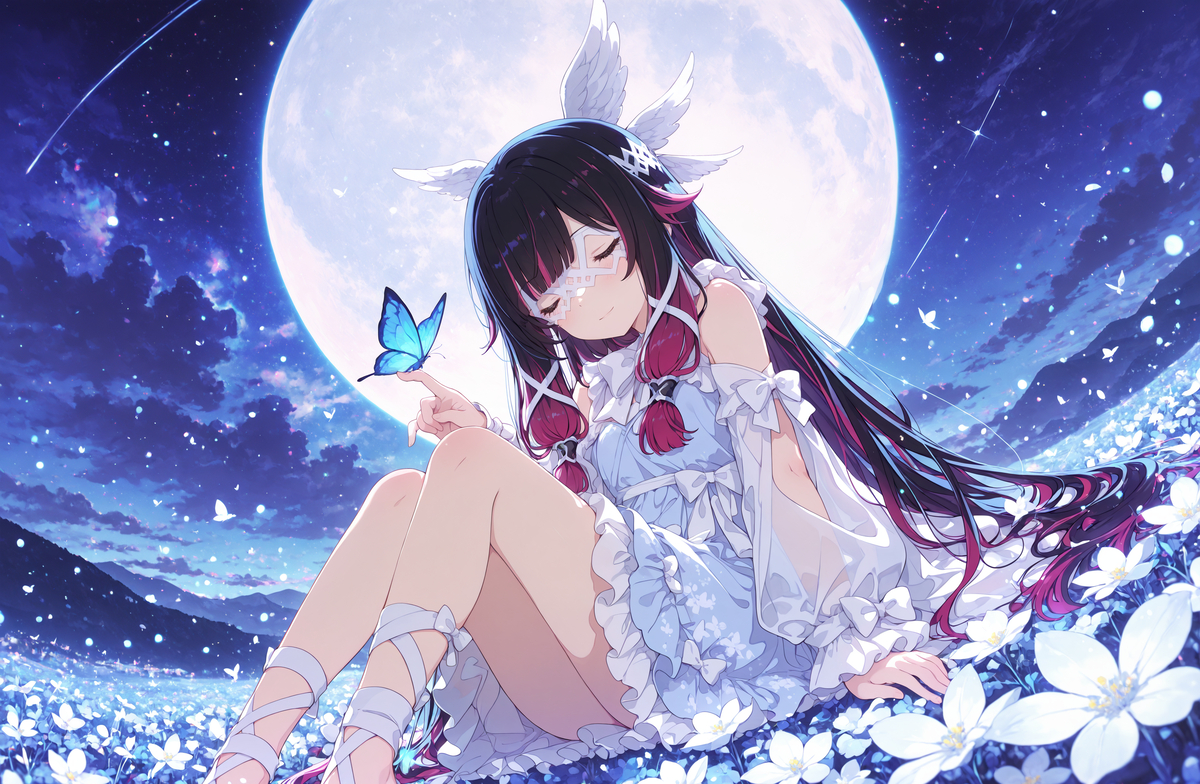 This is a pixiv picture whose title is コロンビーナ(Columbina)少女.