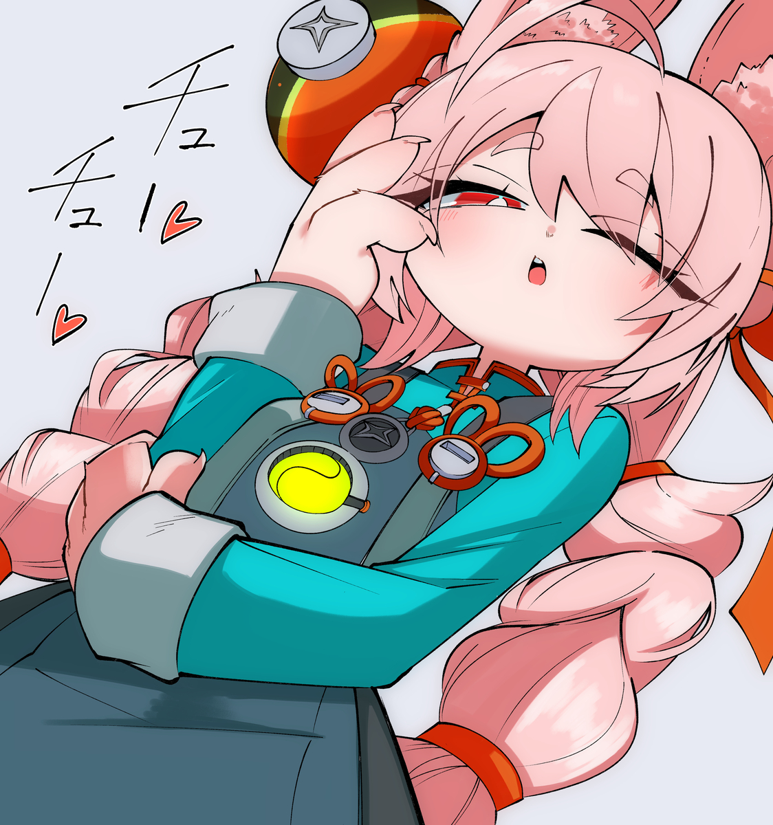 This is a pixiv picture whose title is ちゅーちゅーザオちゃん.