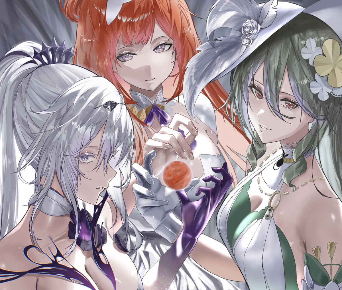 This is a pixiv picture whose title is 🍡.