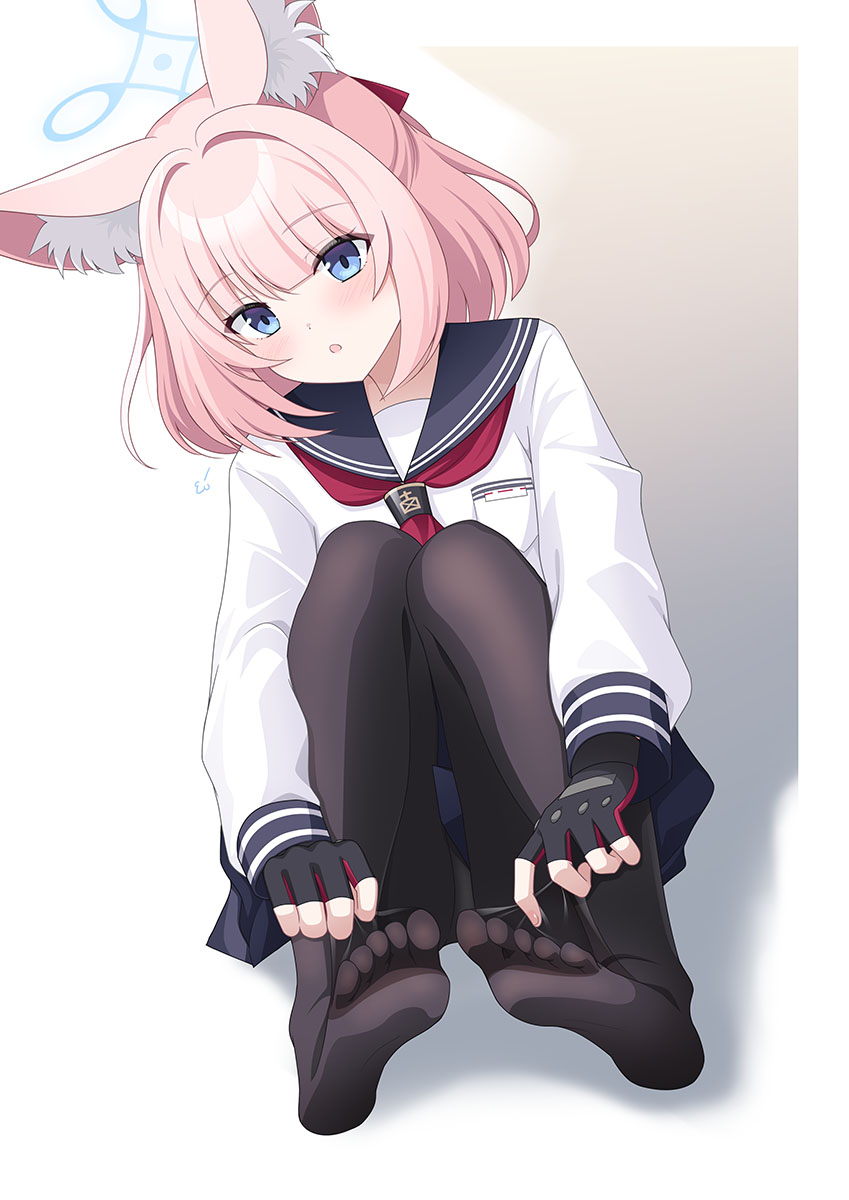 This is a pixiv picture whose title is タイツいじいじ.