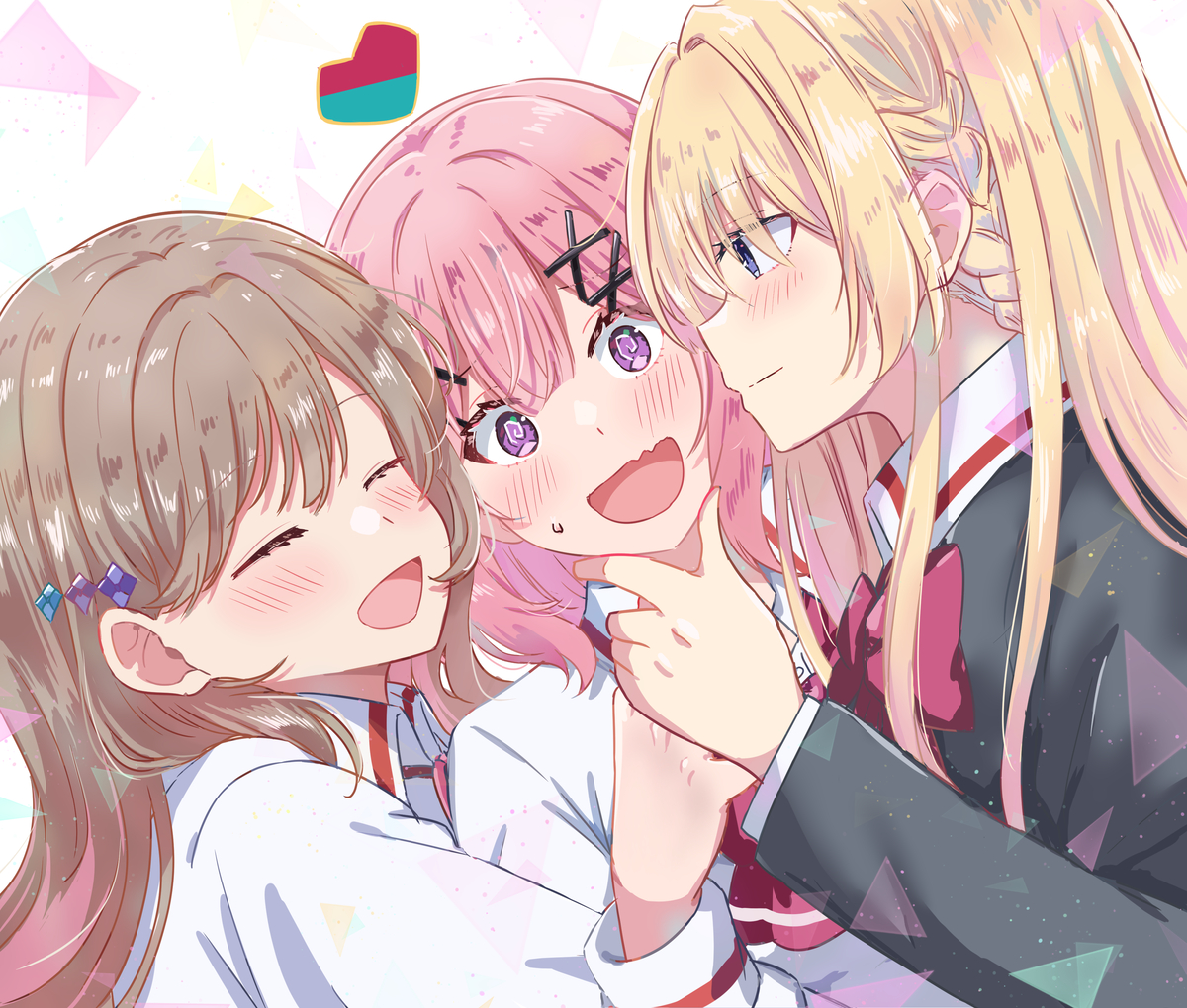 This is a pixiv picture whose title is 恋人になれるなんて、ムリムリ！.