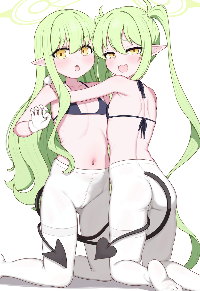 This is a pixiv picture whose title is シュポガキ.