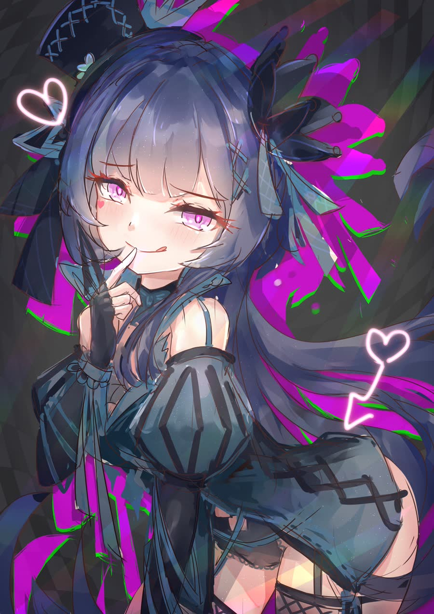 This is a pixiv picture whose title is 2.5小时速通插画草稿 -- 菲妮缇娅 咯咯咯 都是咱的小布丁❤.