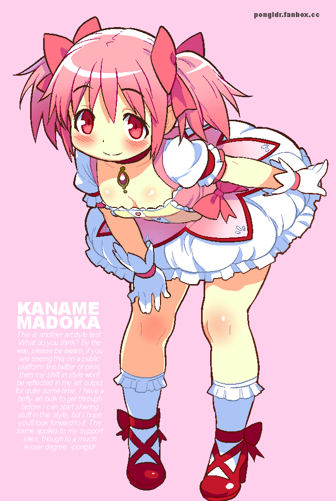 This is a pixiv picture whose title is Madoka Style Test.