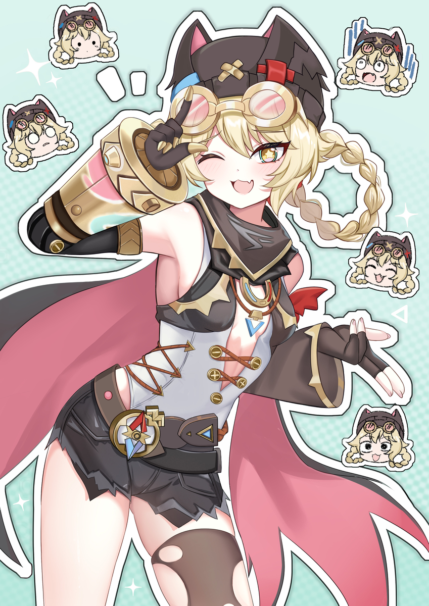 This is a pixiv picture whose title is 雅珂達.