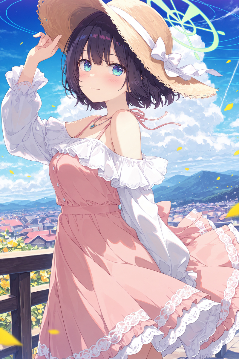 This is a pixiv picture whose title is 咲.