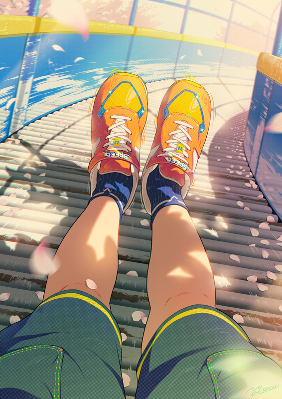 This is a pixiv picture whose title is 今日の公園は.