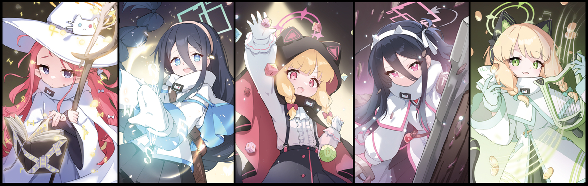 This is a pixiv picture whose title is rpg ゲーム開発部.