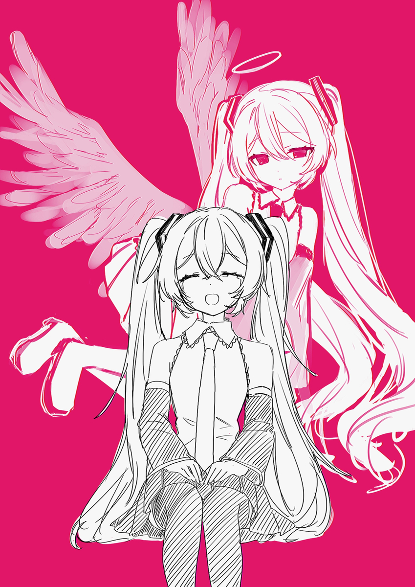 This is a pixiv picture whose title is 間違いなくあなたは私の天使だ.