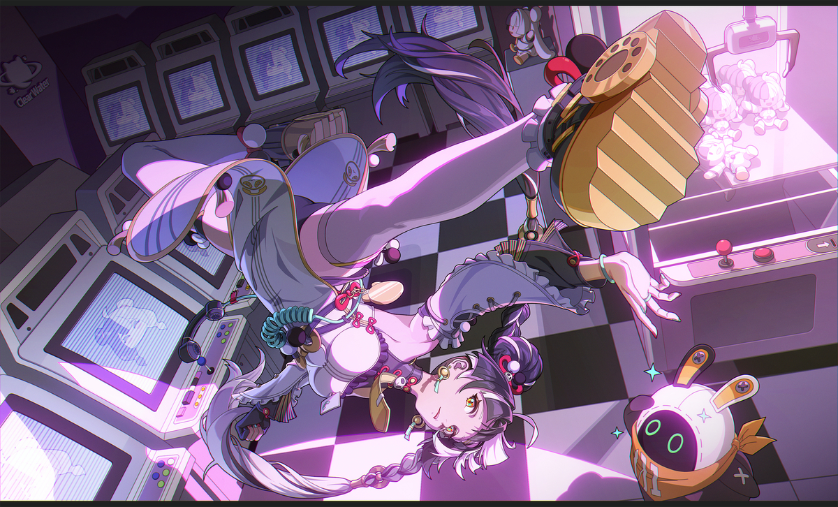 This is a pixiv picture whose title is 摸了琉音.