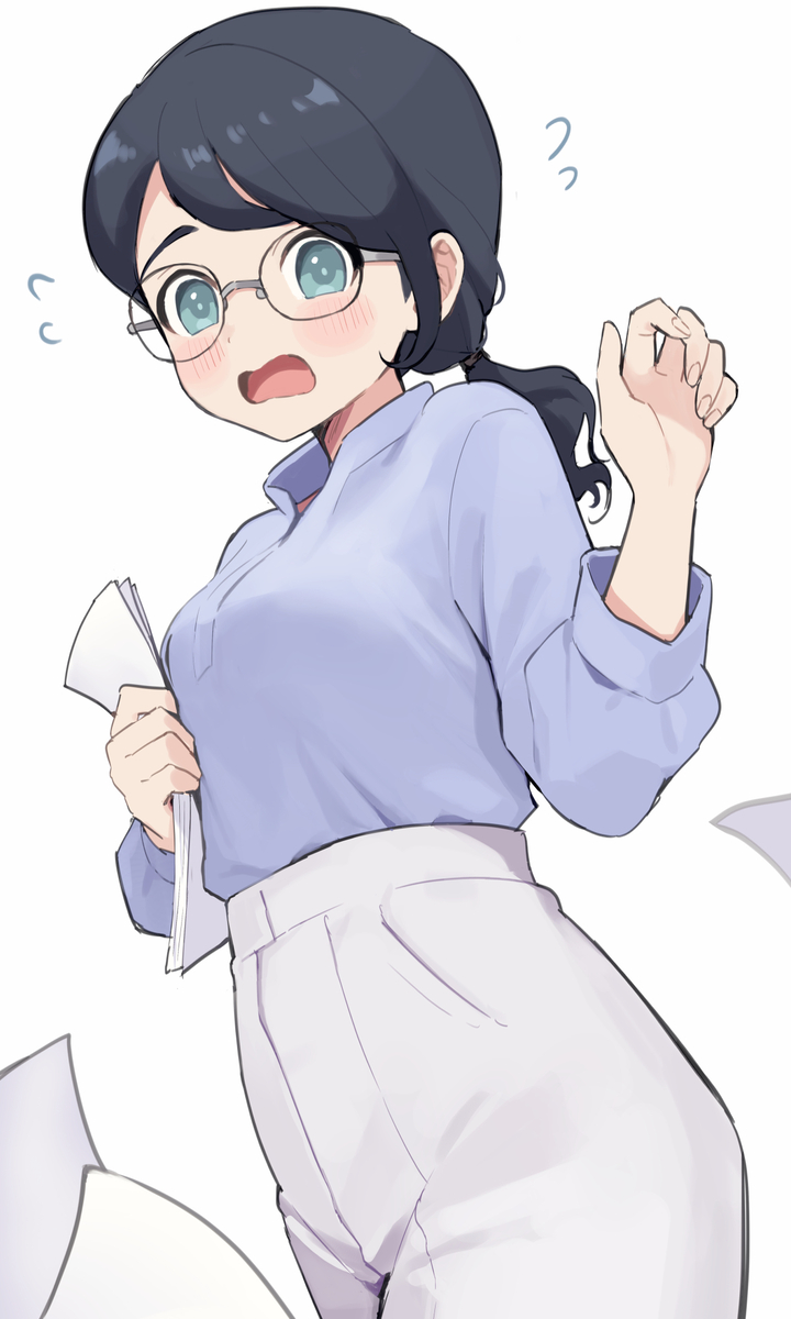 This is a pixiv picture whose title is 香澄崎先生.