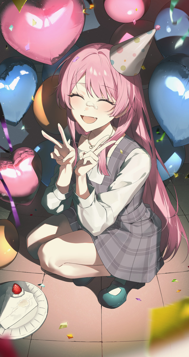 This is a pixiv picture whose title is 愛音.