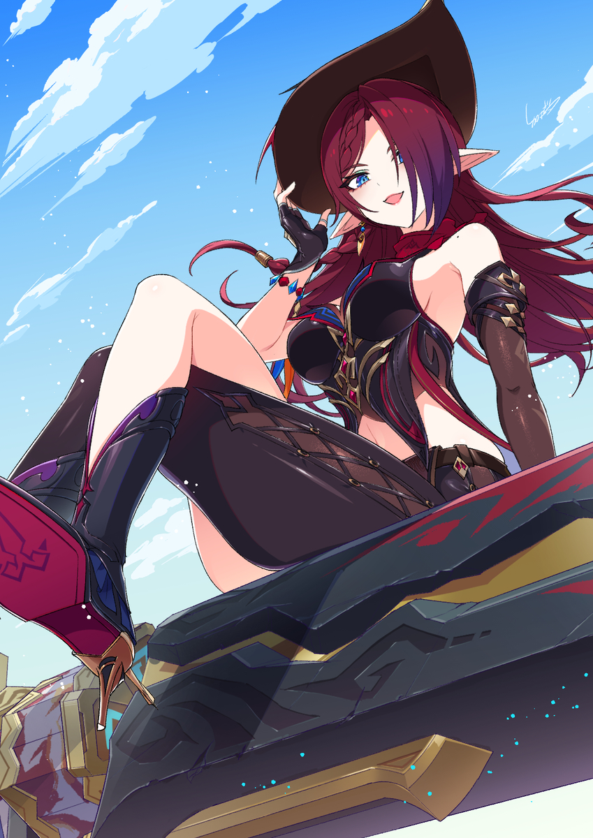 This is a pixiv picture whose title is チャスカ.