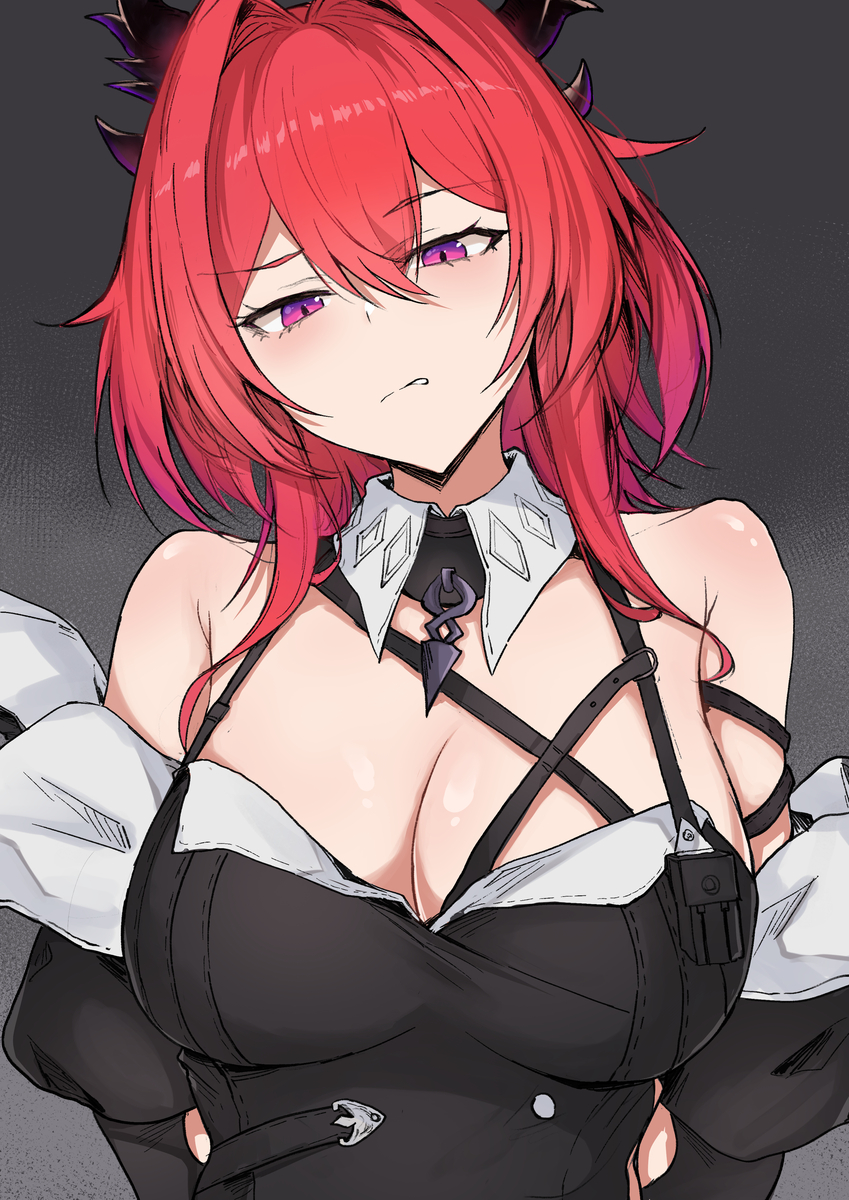 This is a pixiv picture whose title is Laevatain.