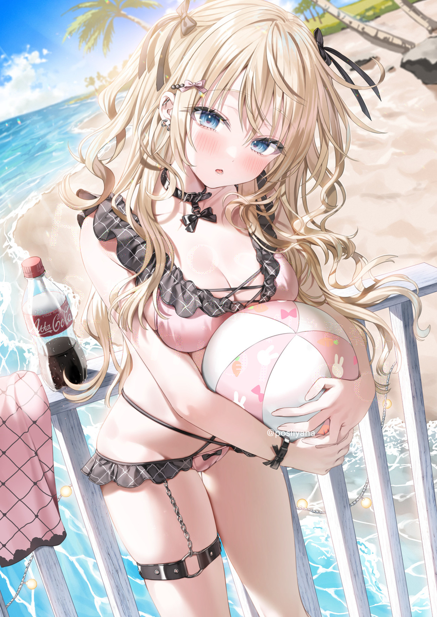 This is a pixiv picture whose title is 🌊.