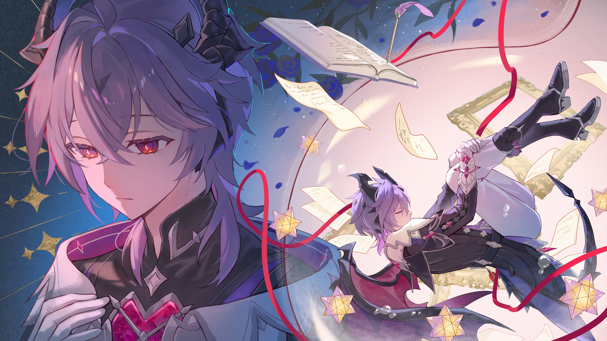 This is a pixiv picture whose title is Reborn.