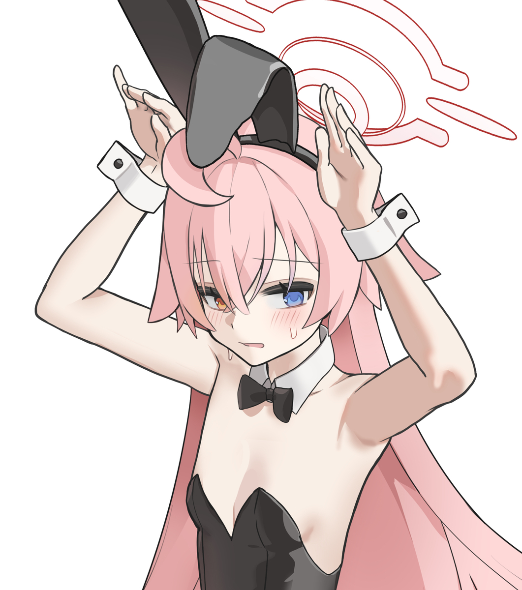 This is a pixiv picture whose title is bunny♥.