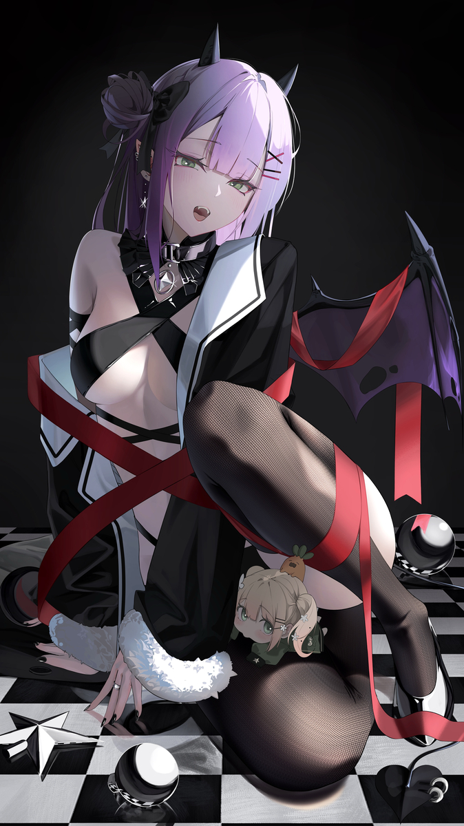 This is a pixiv picture whose title is トワ様.