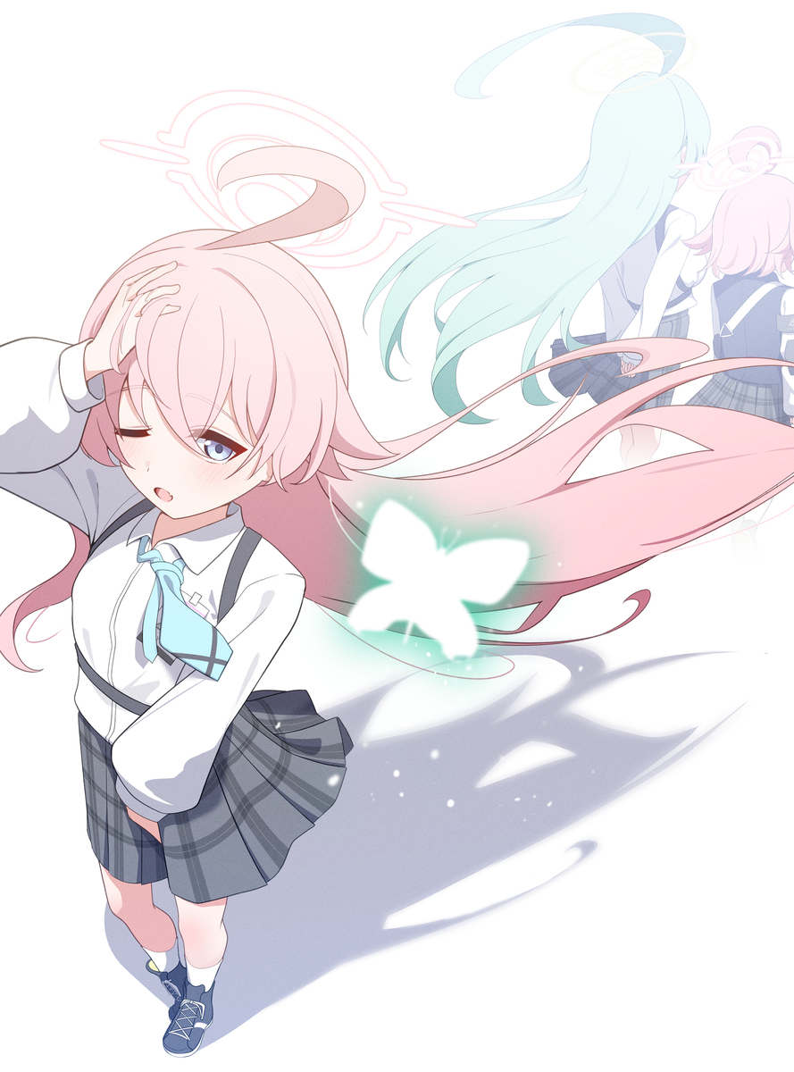 This is a pixiv picture whose title is 過去の風.