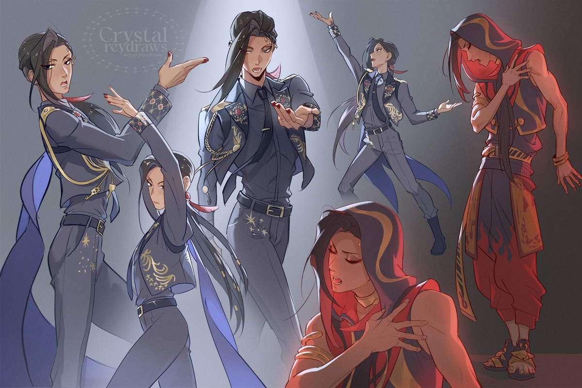 This is a pixiv picture whose title is ジャミル中心ツイステlog ➂.