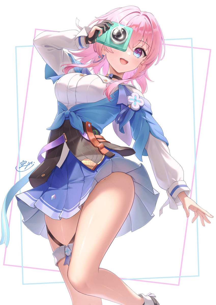 This is a pixiv picture whose title is なのか.