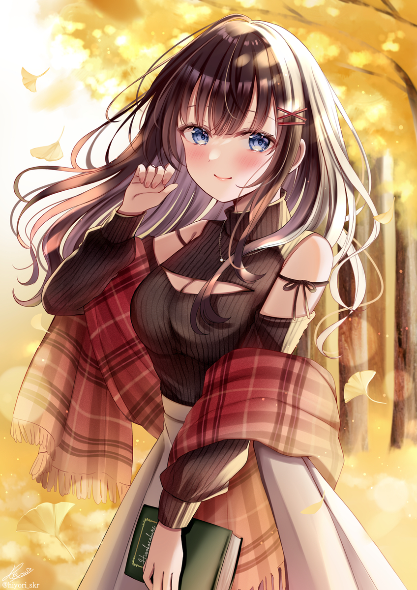 This is a pixiv picture whose title is キミと過ごした季節🍂.