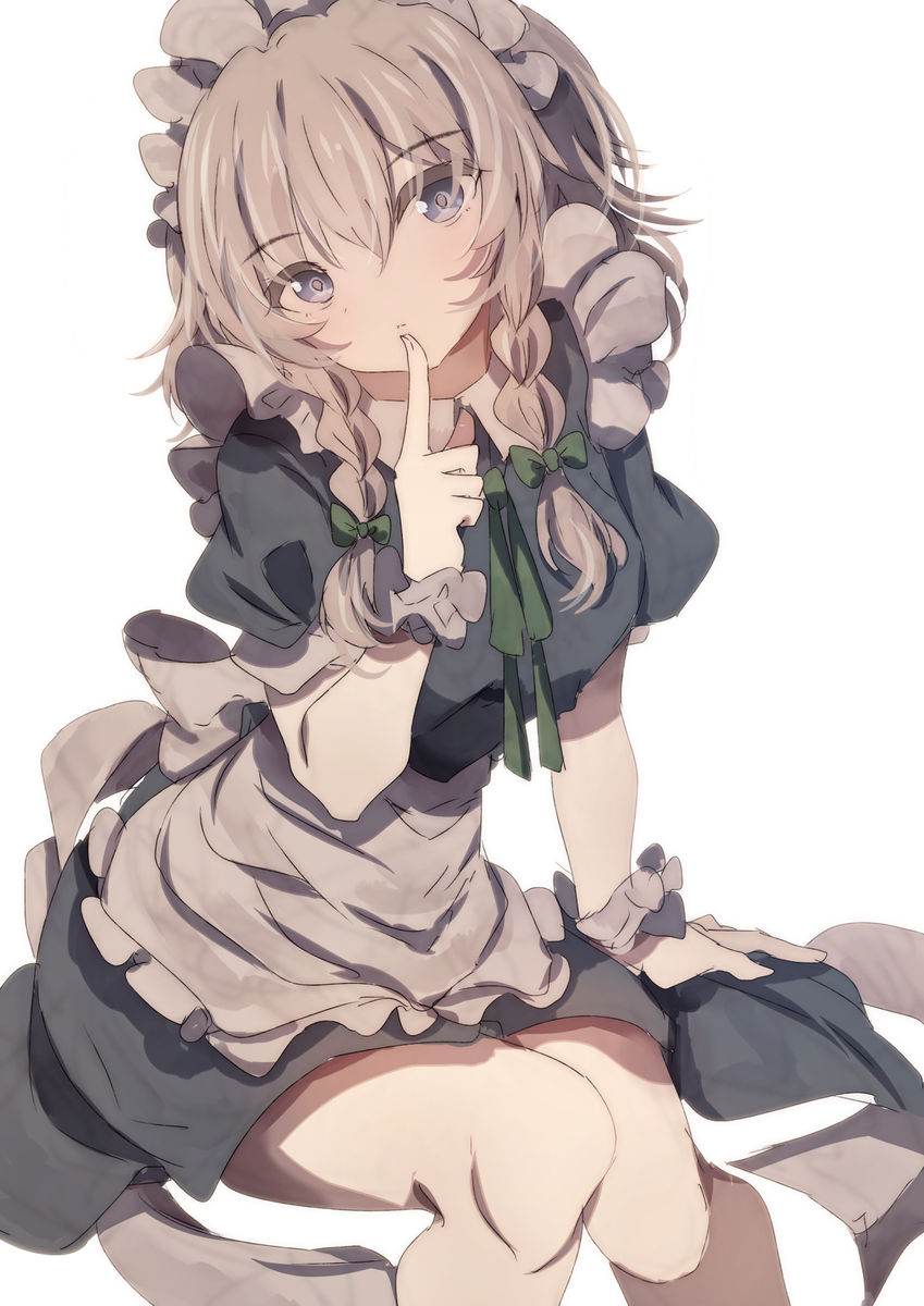 This is a pixiv picture whose title is 十六夜咲夜.