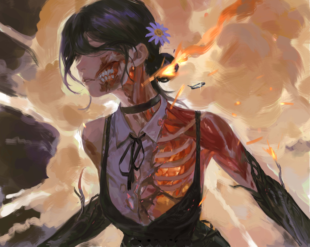 This is a pixiv picture whose title is 蕾塞.