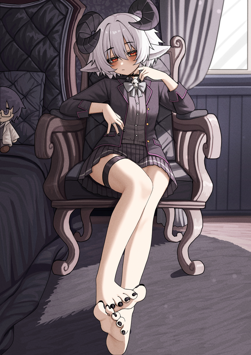 This is a pixiv picture whose title is commission.