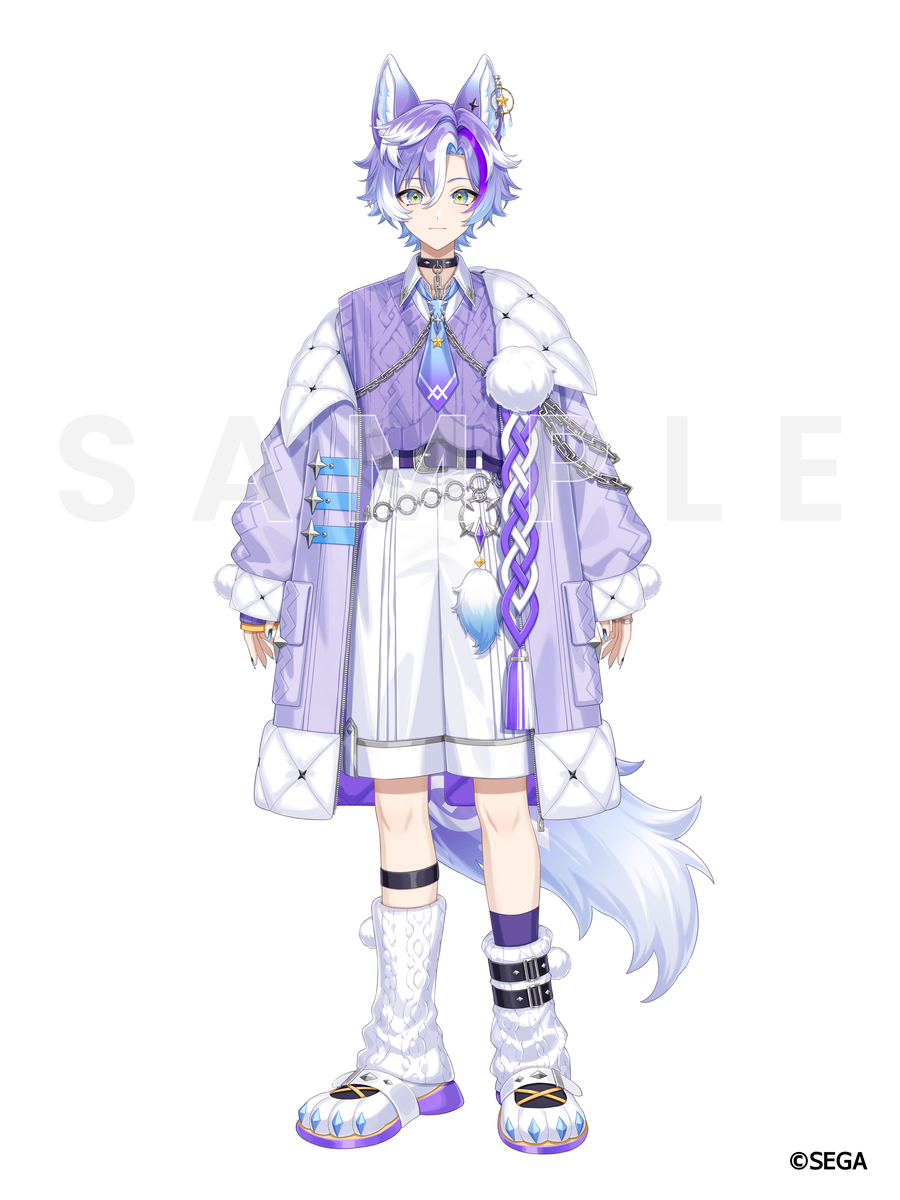 This is a pixiv picture whose title is 愛狼さん.