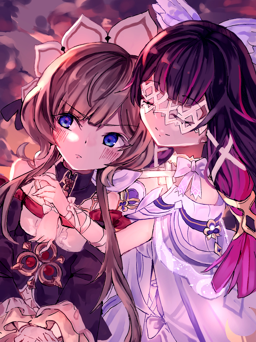 This is a pixiv picture whose title is サンドローネとコロンビーナ.