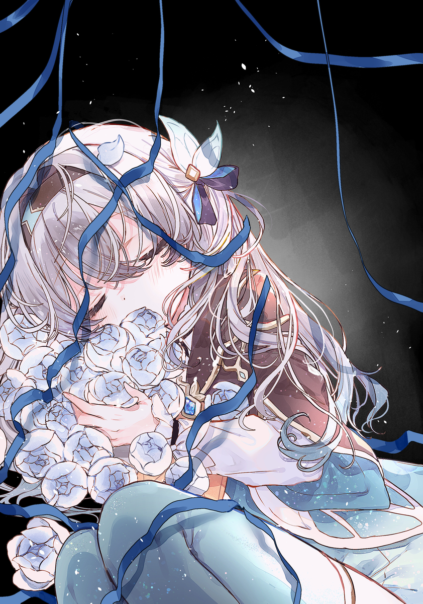 This is a pixiv picture whose title is 無題.