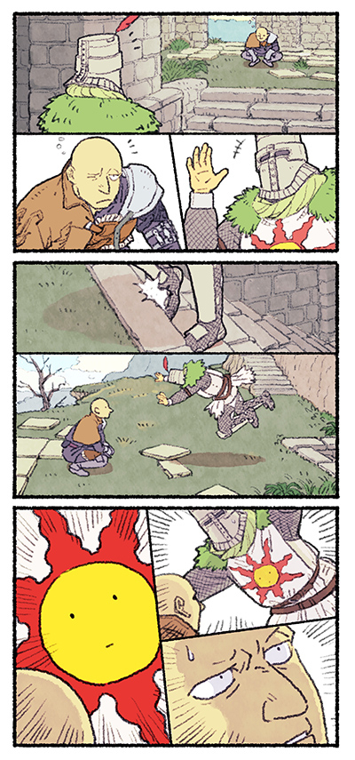 This is a pixiv picture whose title is 俺が太陽.