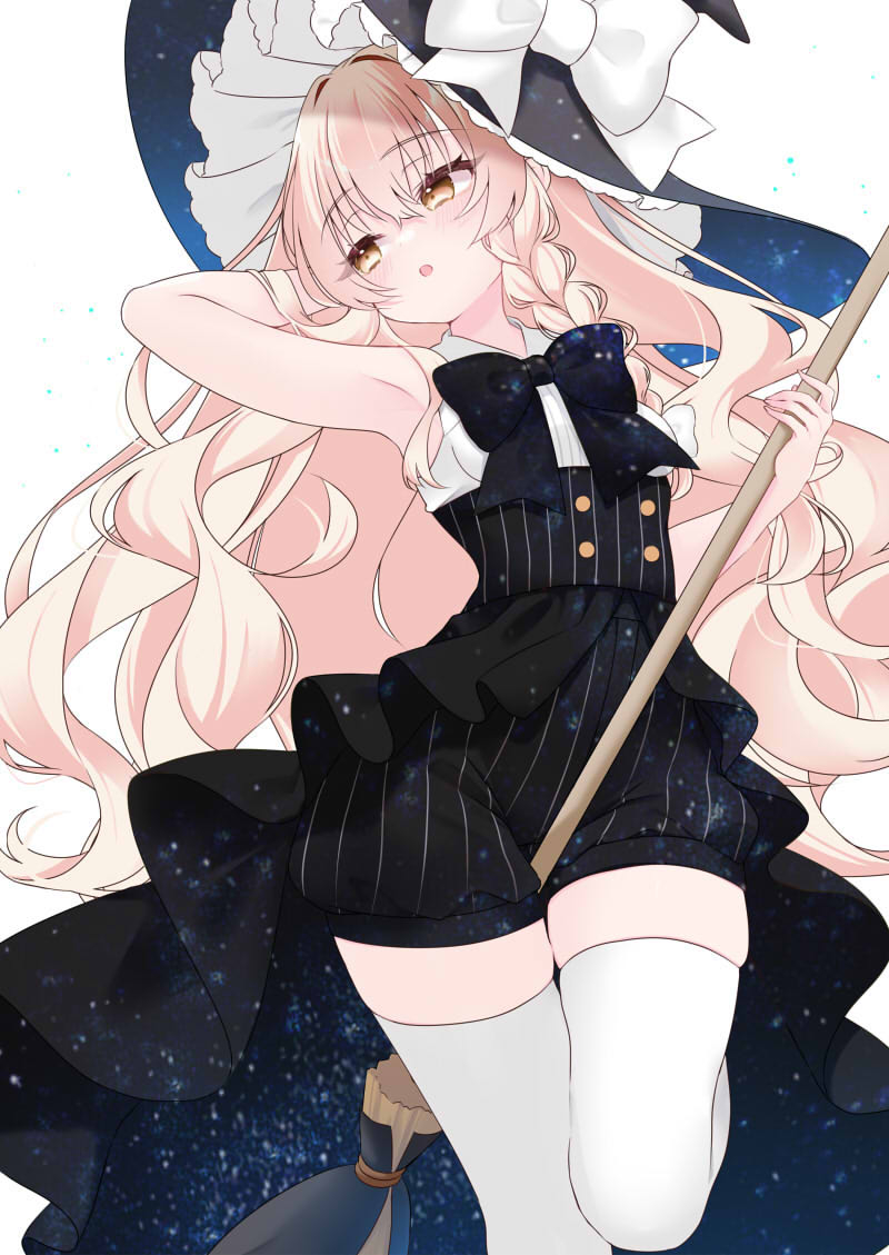 This is a pixiv picture whose title is 魔理沙.