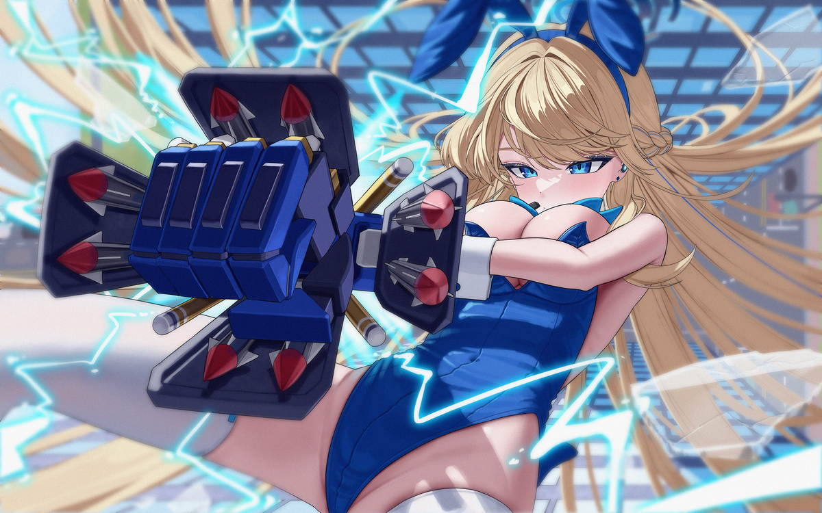 This is a pixiv picture whose title is Gauntlet.