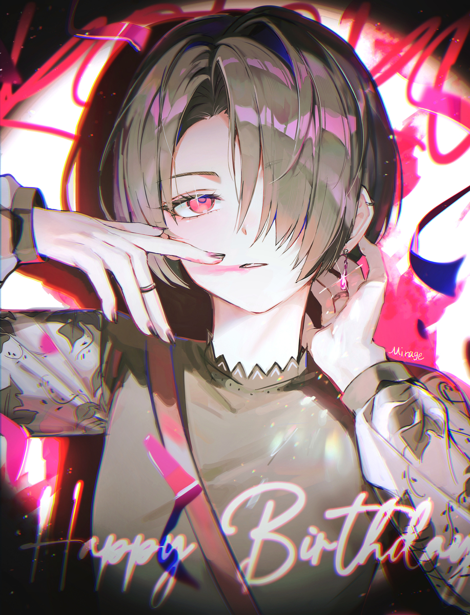 This is a pixiv picture whose title is 杠琴子誕生祭2025.